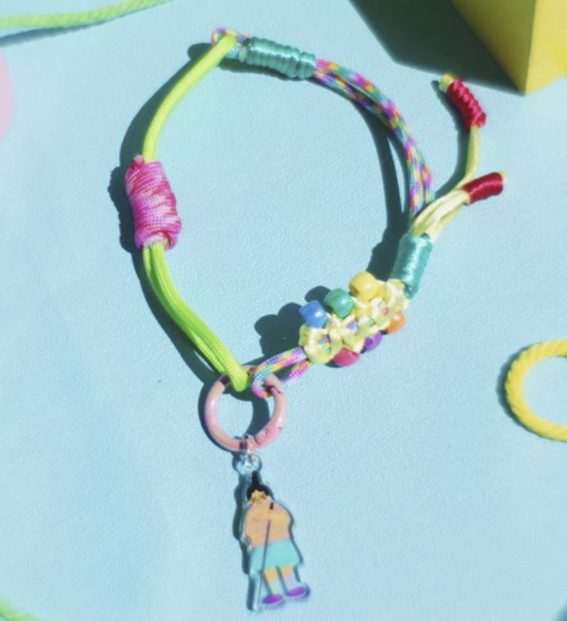 PUKA Phone Strap Cheers Gantungan Handphone Paracord Lucu Aesthetic Manik Premium